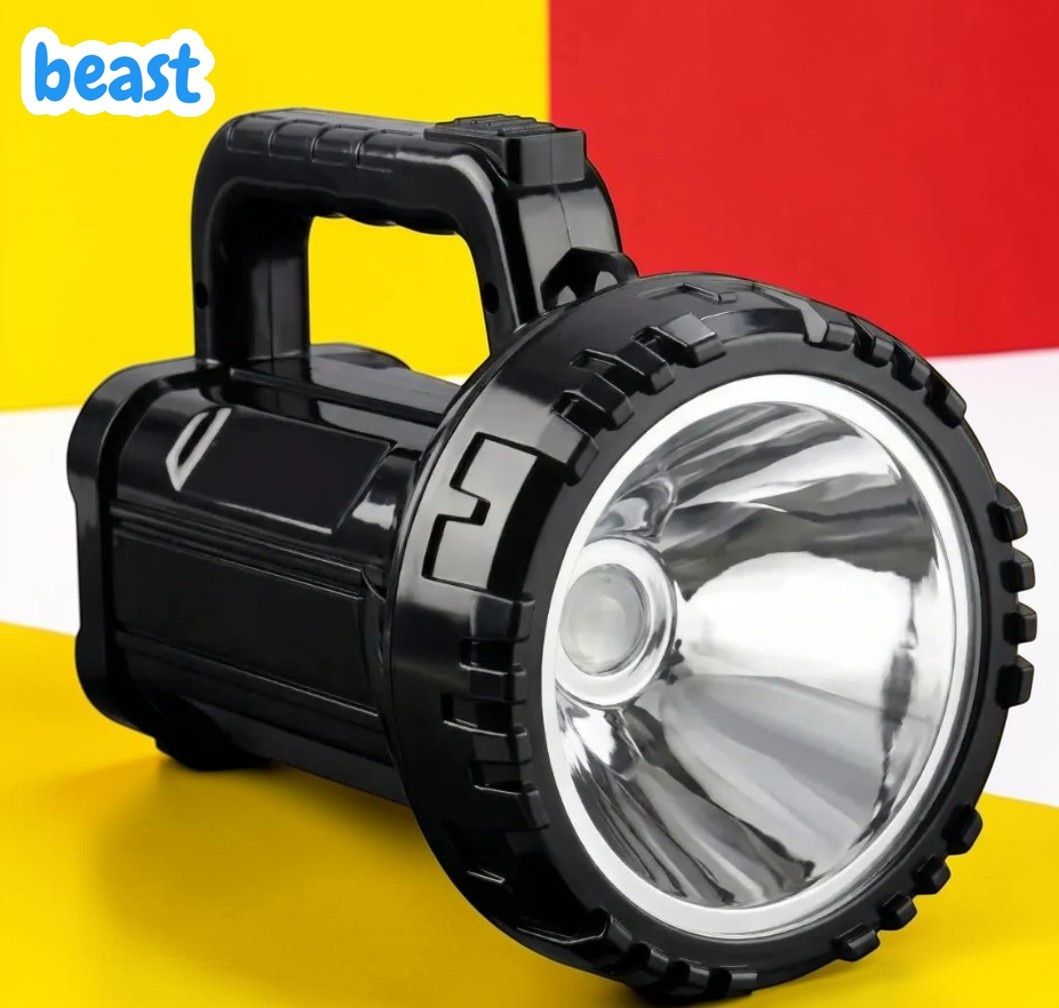3baan X684 USB Rechargeable LED Torch Light Long Range Emergency Camping Flashlight Torch-picture-48