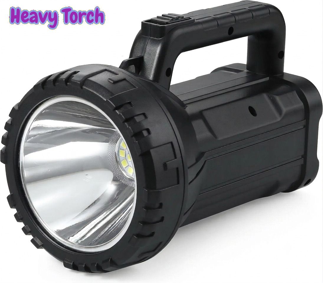 3baan X447 Super Bright Kisan LED Torch Rechargeable Flashlight for Daily Use Torch-picture-1