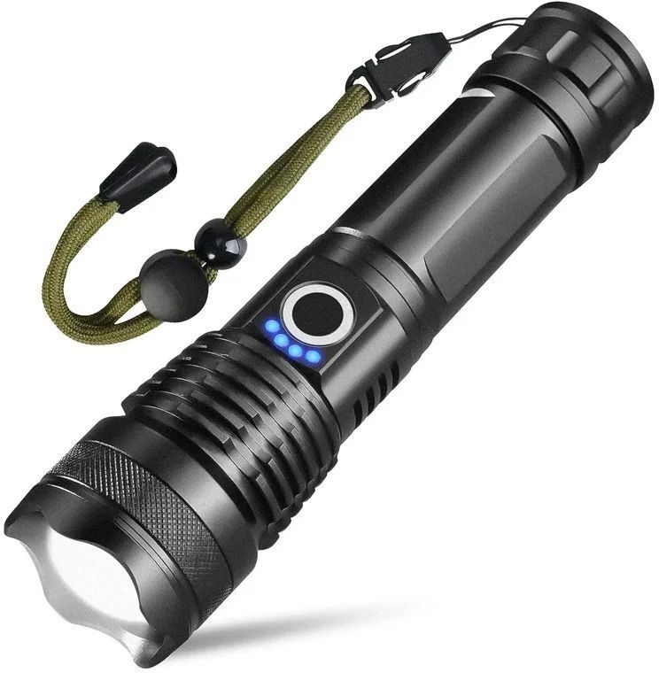 oximus 5modes Led 99000 Lumens Flash Light Torch High Power, XHP70.2 Powerful Charging Torch-picture-19