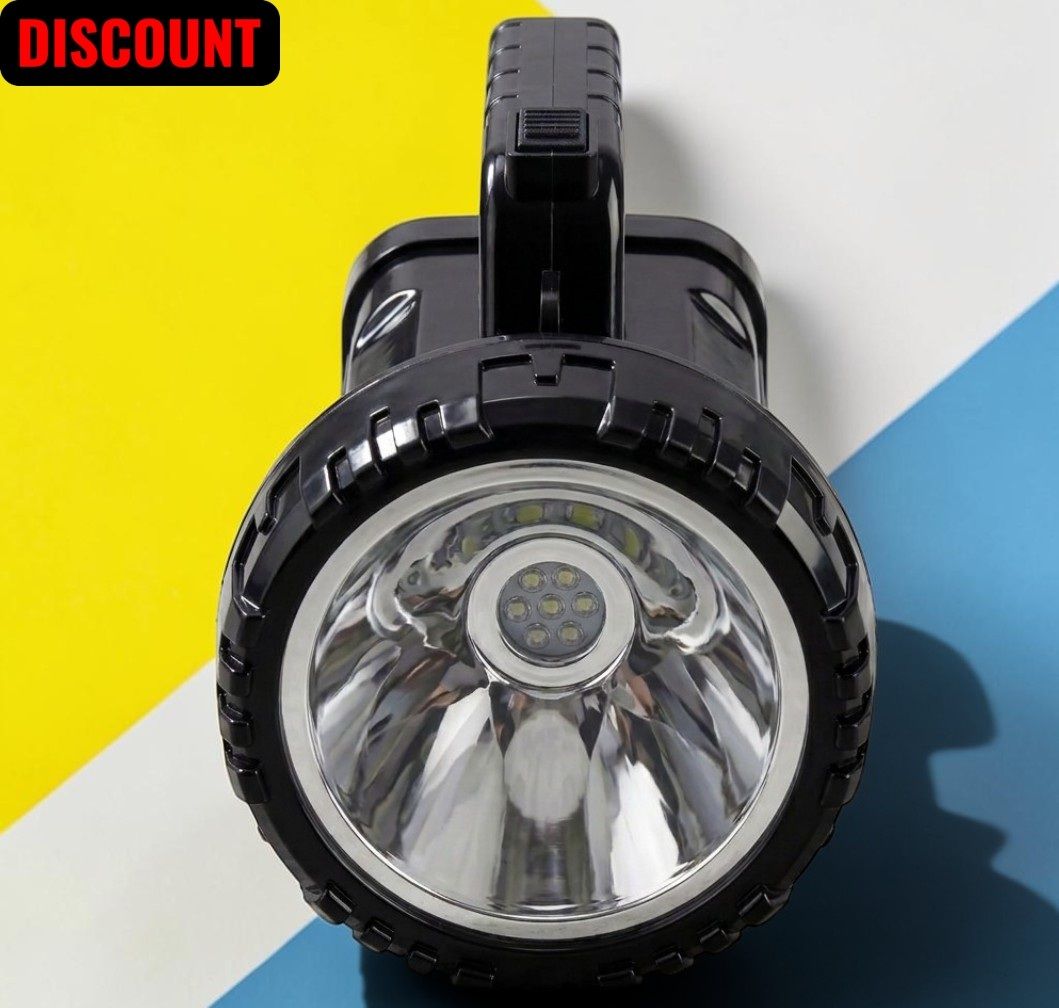 X445 Heavy Duty Rechargeable LED Torch High Brightness Long Distance Flashlight Torch-image-10