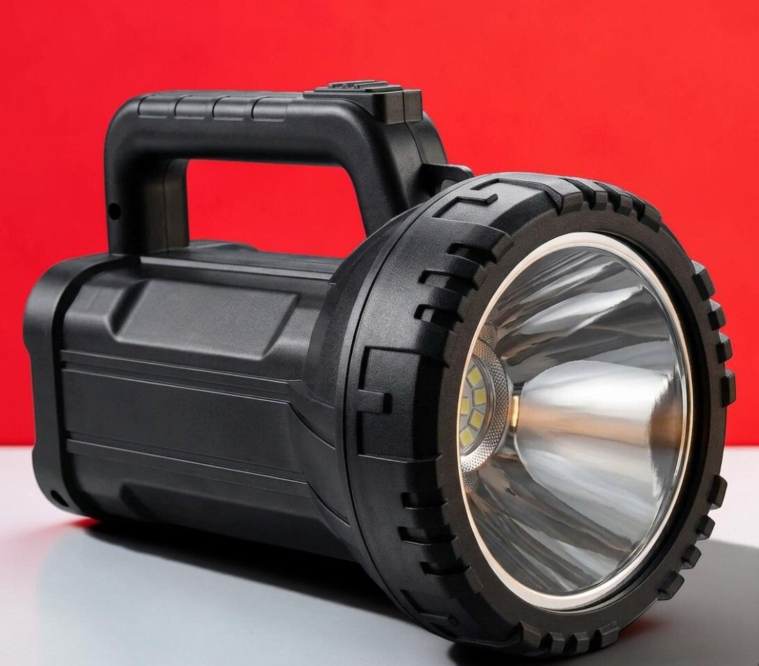 3baan X214 Portable Kisan Torch High Brightness LED Emergency Light Rechargeable Torch-picture-44