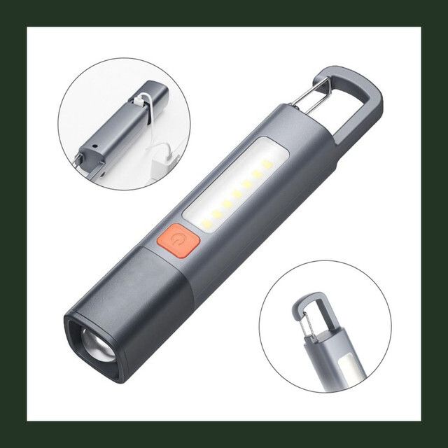 trinetrahub New Super Bright Waterproof Pocket Powerful Camping Torch Light LED Flashlight6 Torch-picture-19