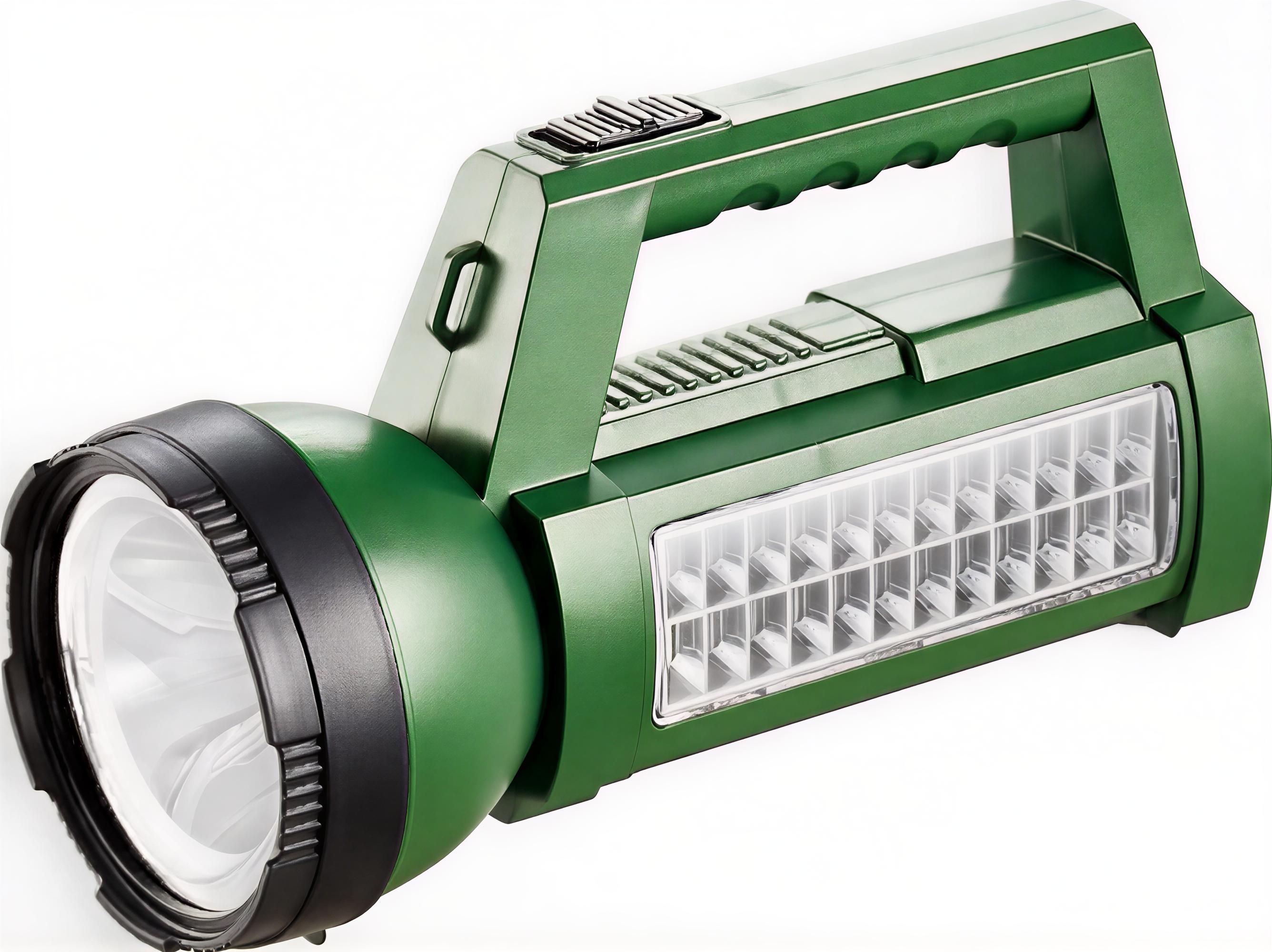DP.LED 7325 (RECHARGEABLE LED SEARCHLIGHT) 40W+24WSMD LED 8 hrs Torch Emergency Light
