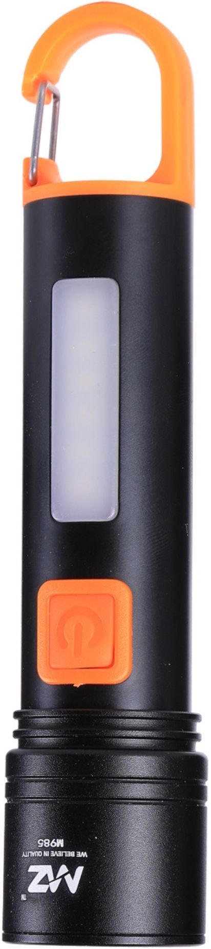 mz M985 (LED ZOOMABLE METAL TORCH)4 Modes 50W Flashlight + 36W COB light Torch-picture-6