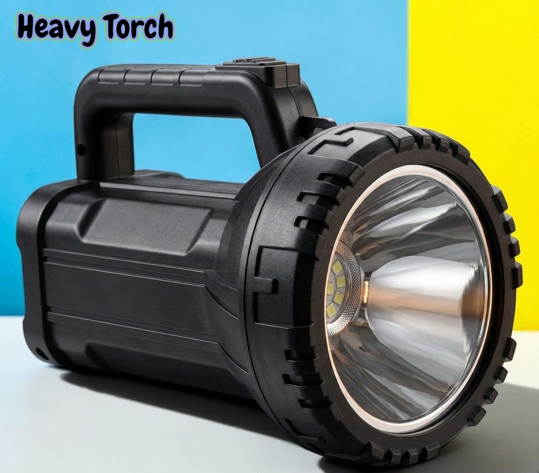 3baan X135 Heavy Duty Kisan Rechargeable LED Torch for Home, Farm & Camping Torch-picture-29