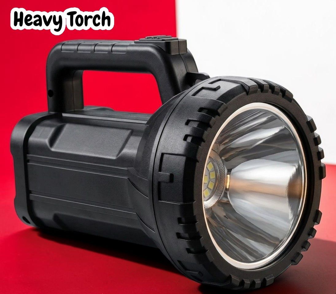 3baan X66 Long Range Kisan Torch Rechargeable LED Search Light with USB Charging Torch-picture-43
