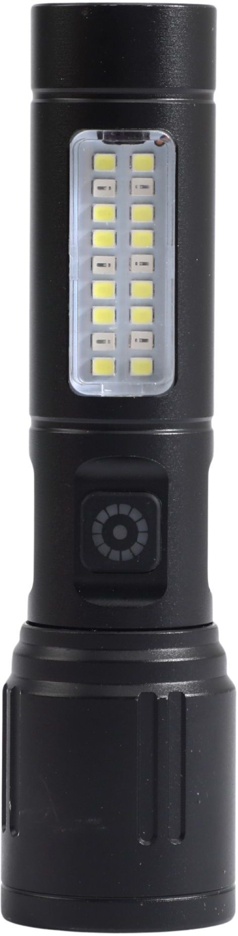 mz M032 (RECHARGEABLE LED METAL TORCH) Zoomable 80W with 1200mAh Battery & 6 Modes Torch-picture-28