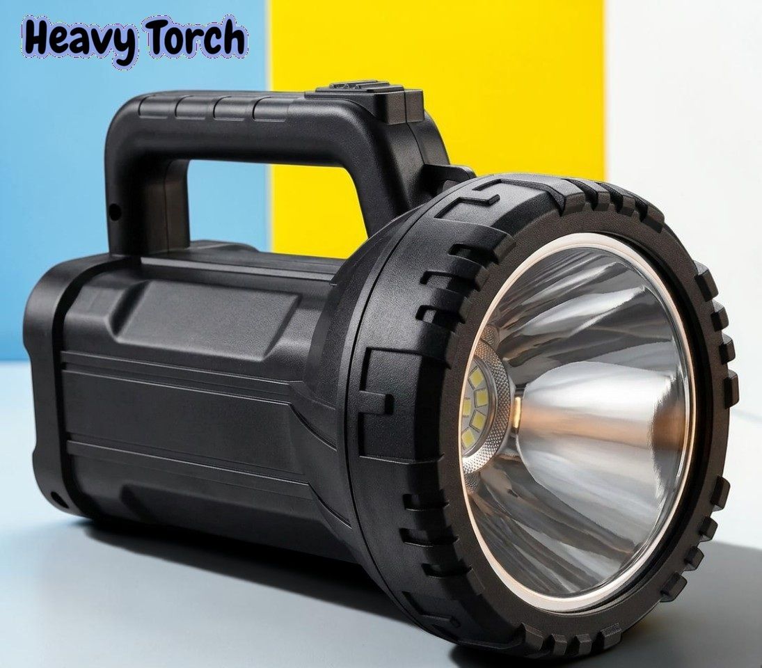 3baan X317 Super Bright Kisan LED Torch Rechargeable Flashlight for Daily Use Torch-picture-2