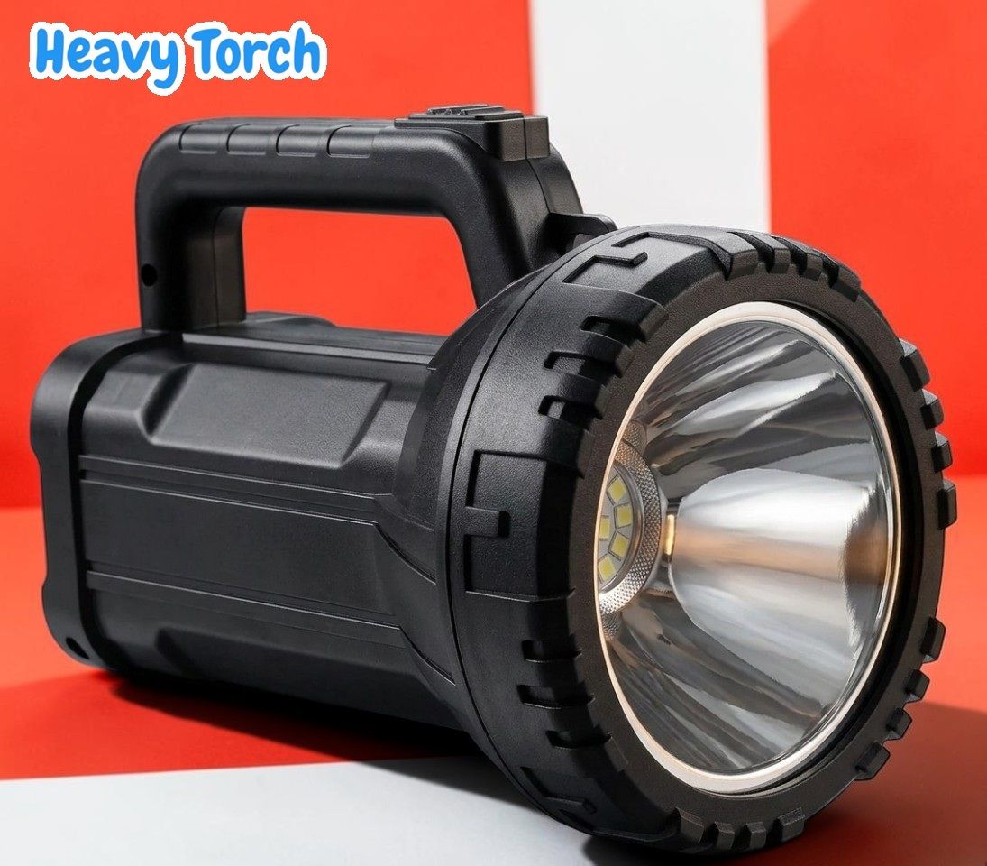 3baan X455 Heavy Duty Kisan Rechargeable LED Torch for Home, Farm & Camping Torch-picture-19