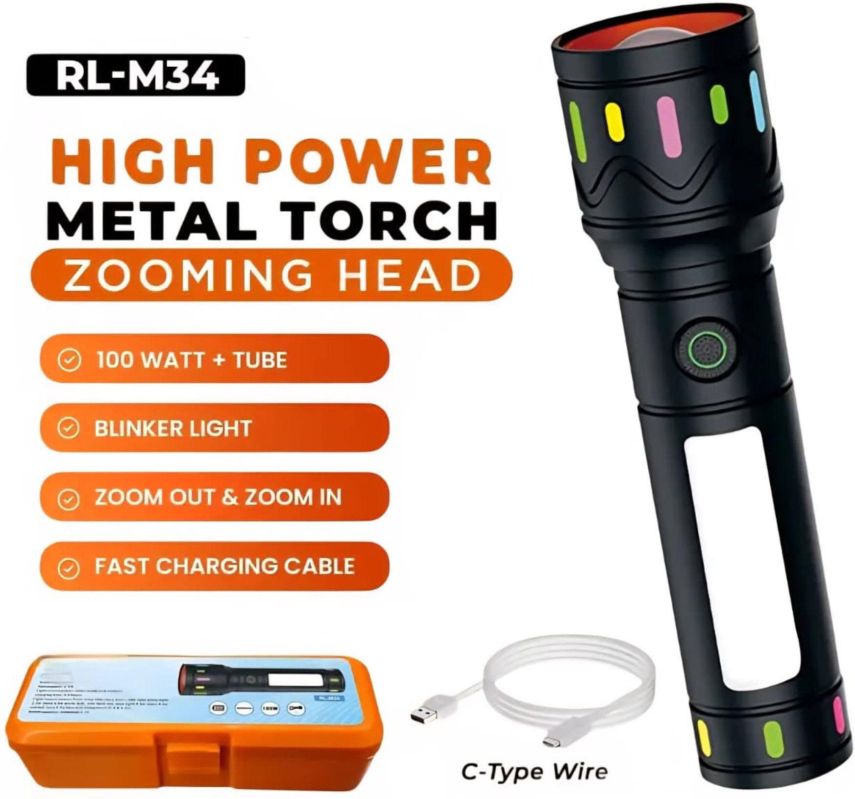 picstar RL-M34 LED Torch Torch-picture-19
