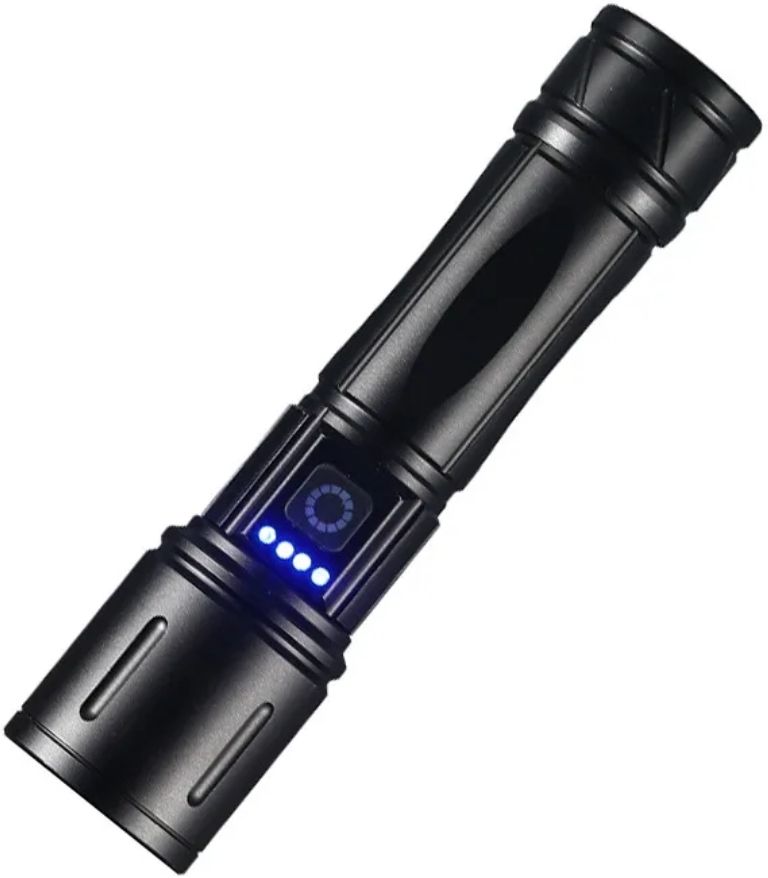 RECHARGEABLE 9600 MAH POWERFULL BATTERY LONG RANGE BRIGHT LED FLASLIGHT Torch-image-7