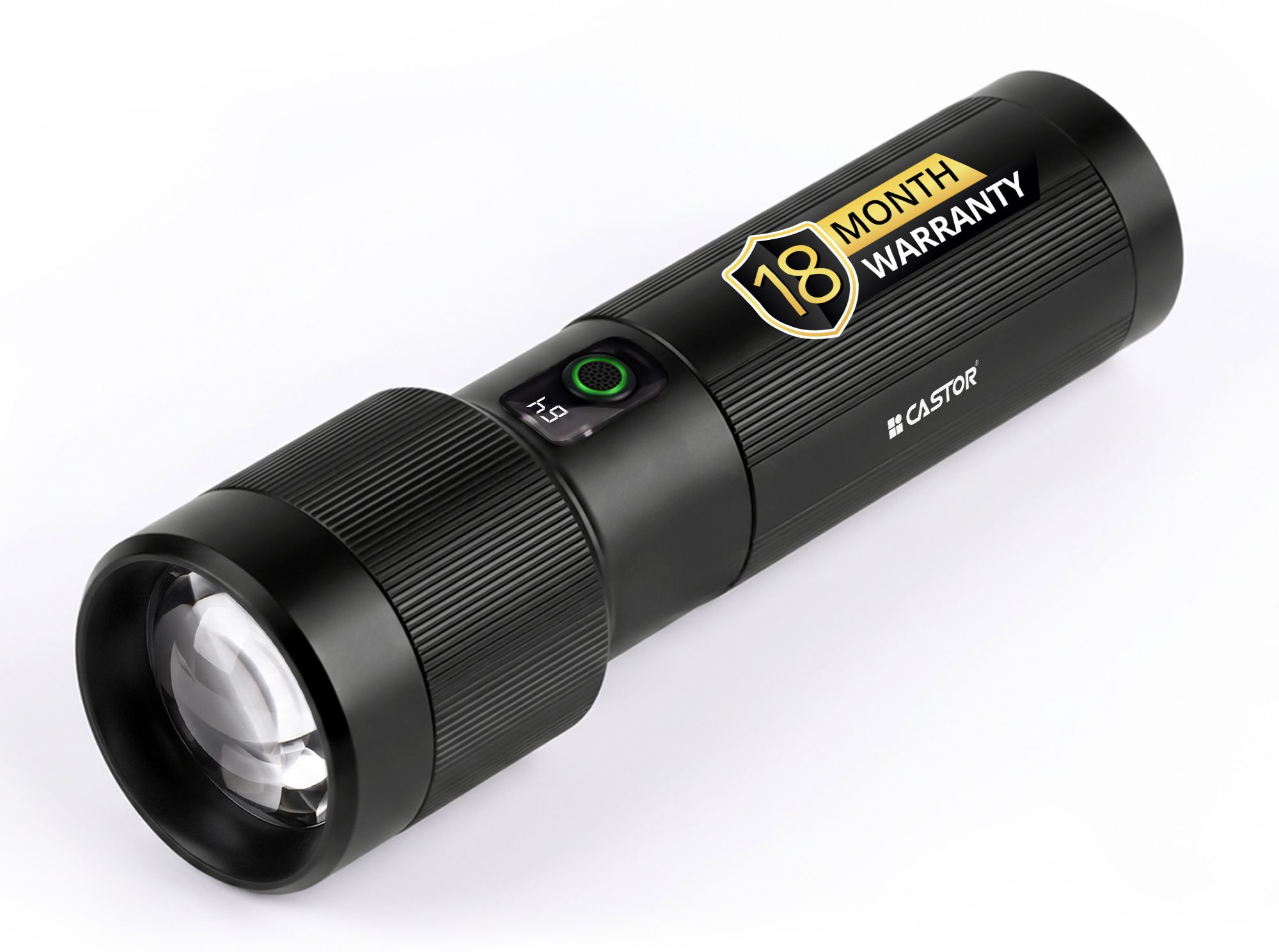 ibell Castor FL8790S Rechargeable 6000 mAh Flashlight, Digital Display,Type C,Zoomable Torch-picture-11