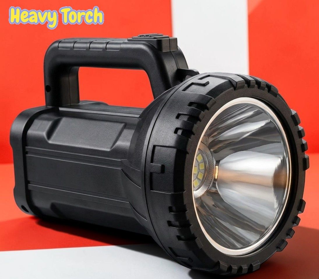 3baan X388 Rechargeable Kisan Search Light High Power LED Torch for Outdoor Use Torch-picture-1