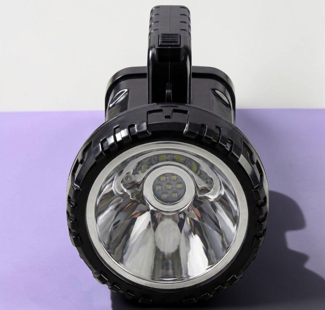 X65 Heavy Duty Rechargeable LED Torch High Brightness Long Distance Flashlight Torch-image-35