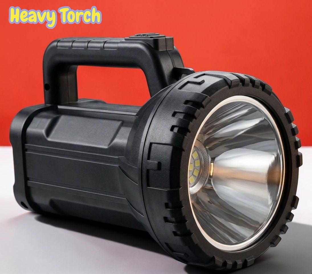 X2 High Power Kisan LED Torch Rechargeable Emergency Flashlight Torch-image-15