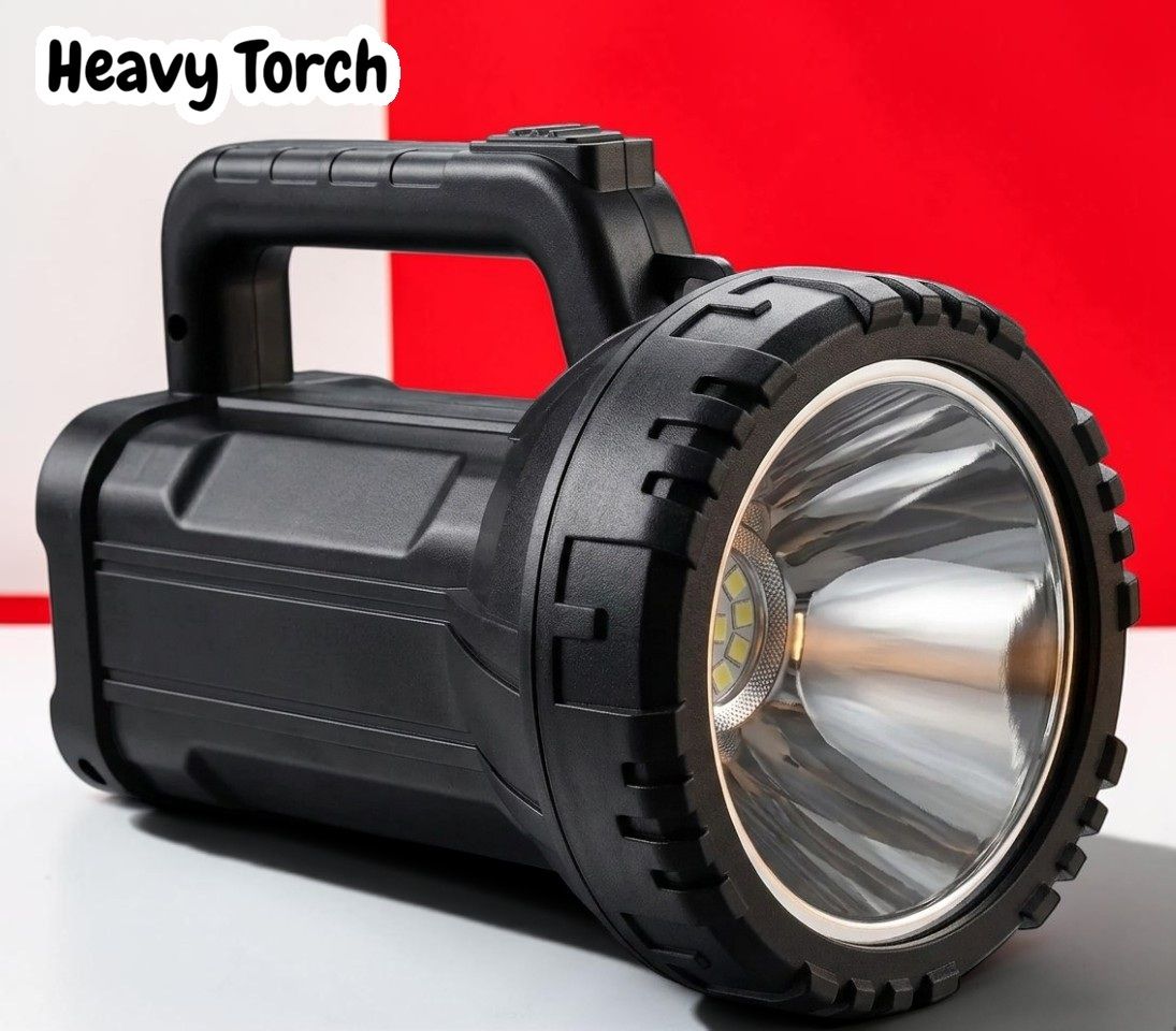 3baan X434 Portable Kisan Torch High Brightness LED Emergency Light Rechargeable Torch-picture-24