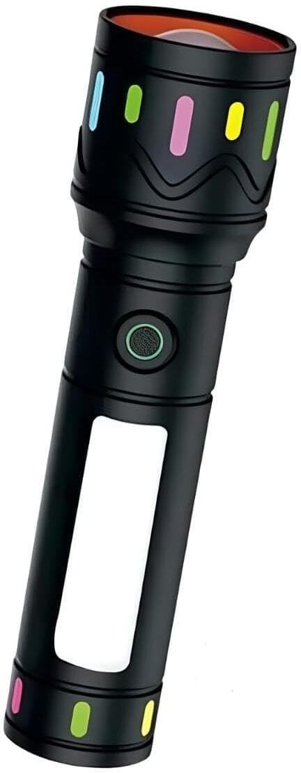 kay-joy RL-M34 100W High Brightness LED Torch | ZoomFocus | BlinkerMode| Rechargeable Torch-picture-16