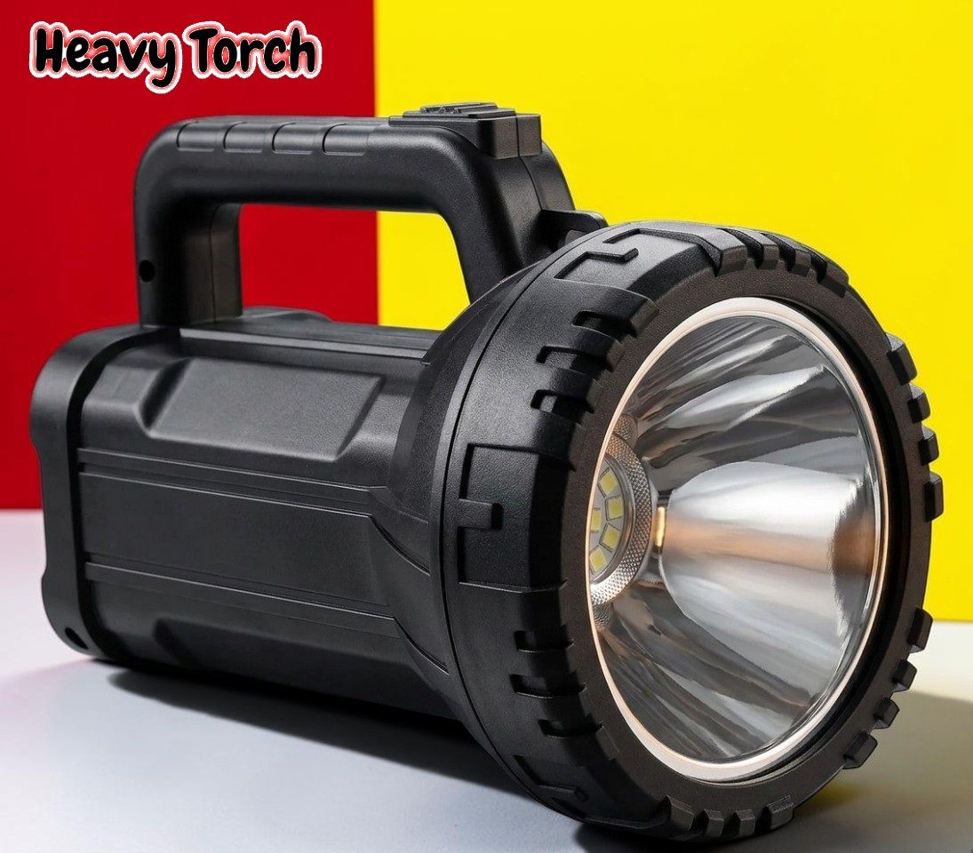 3baan X294 Portable Kisan Torch High Brightness LED Emergency Light Rechargeable Torch-picture-20