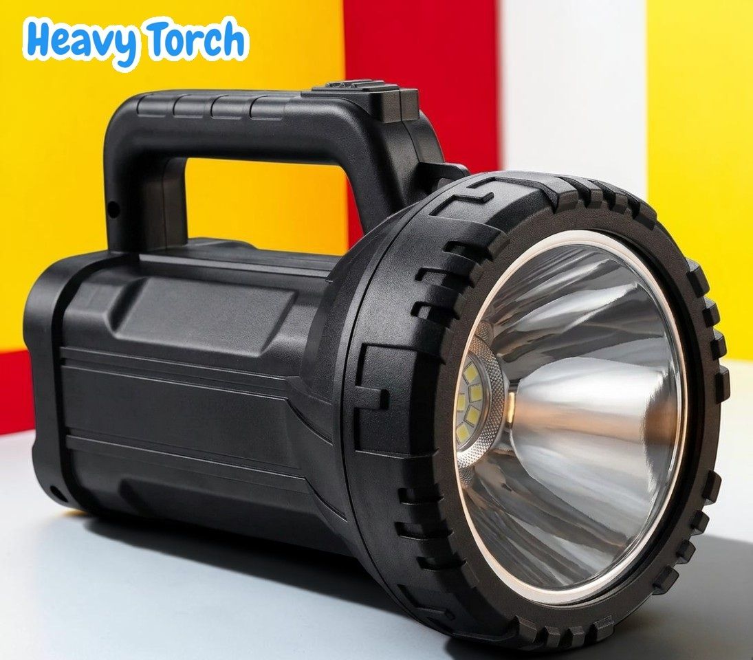 3baan X148 Rechargeable Kisan Search Light High Power LED Torch for Outdoor Use Torch-picture-46