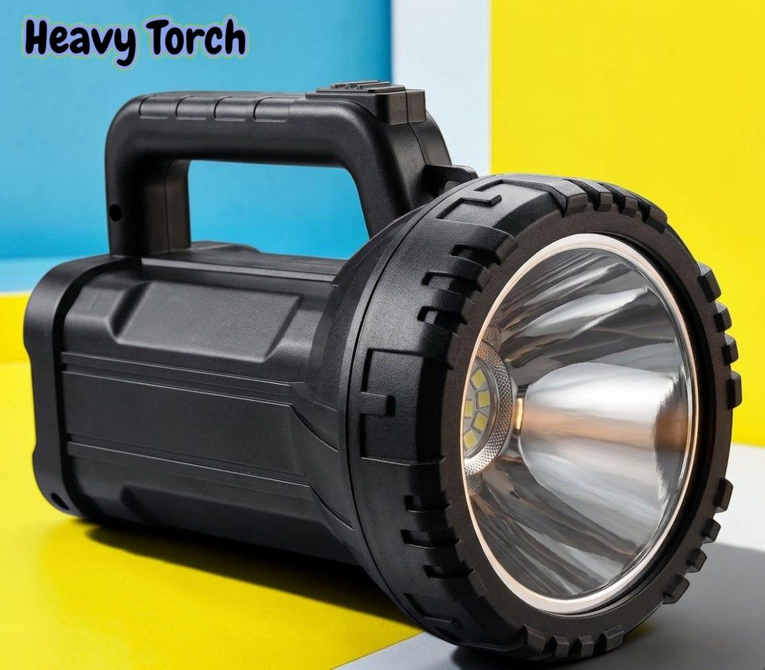 3baan X243 Kisan Rechargeable Torch with Bright LED for Farming & Outdoor Use Torch-picture-42