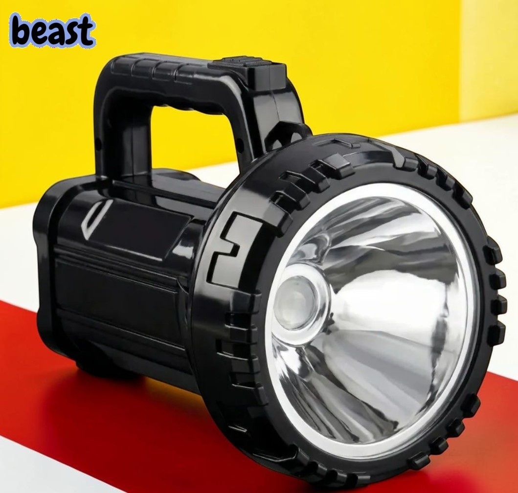 shamsa X718 Rechargeable Emergency LED Torch Light for Home Travel Camping and Hiking Torch-picture-15