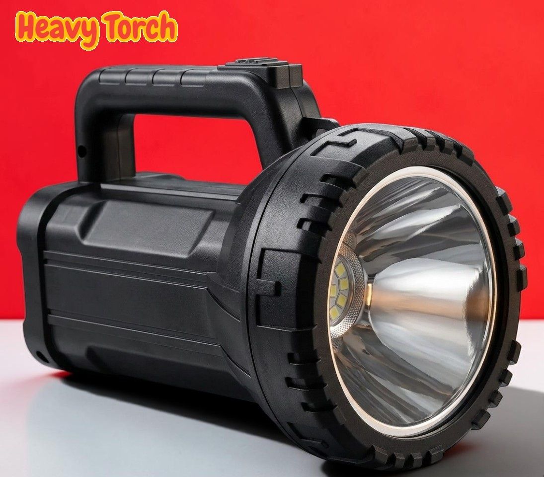 3baan X275 Heavy Duty Kisan Rechargeable LED Torch for Home, Farm & Camping Torch-picture-6
