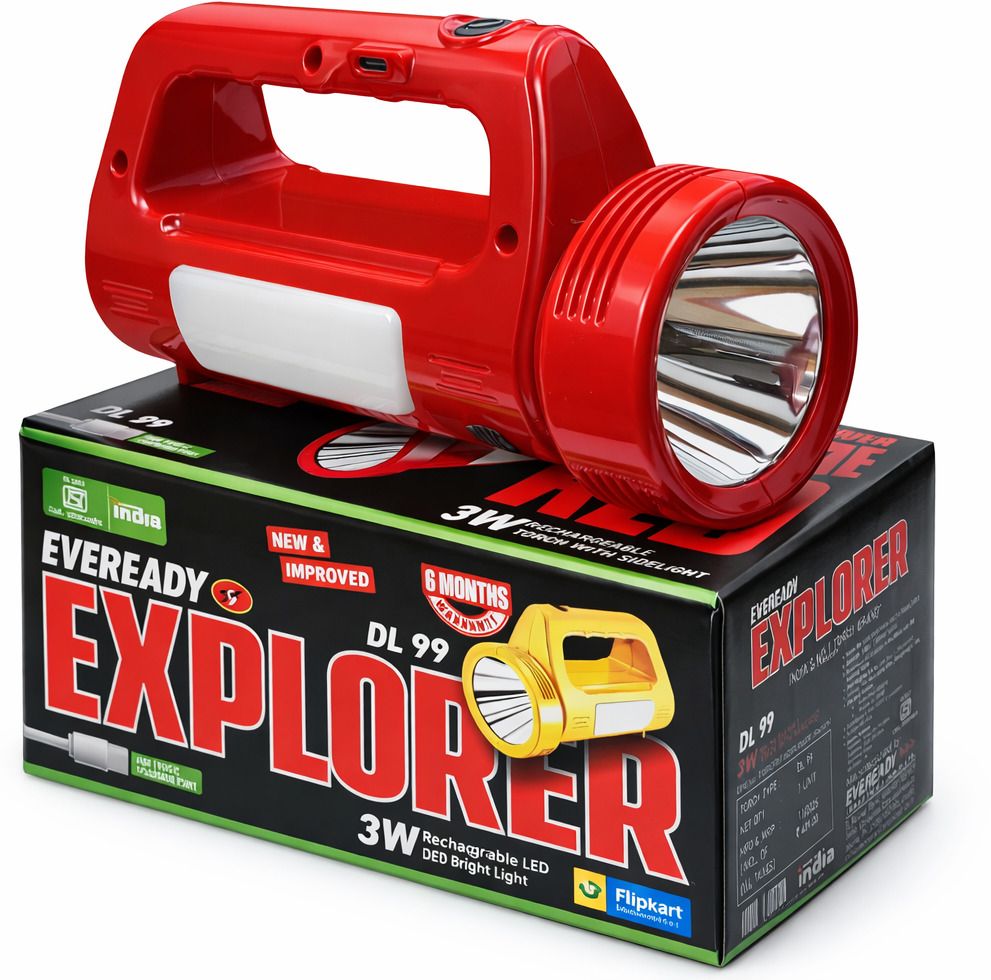 eveready NEW EXPLORER DL 99 LED With Sidelite Torch-picture-23