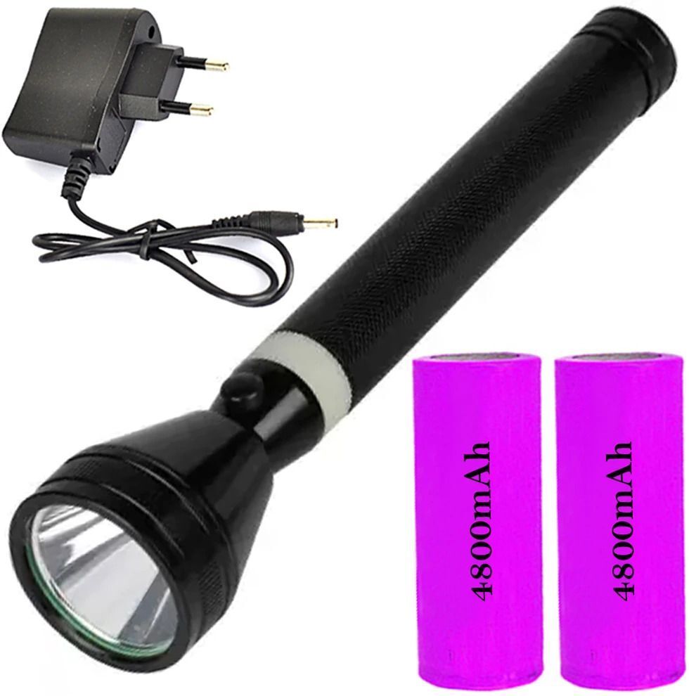 High Power Waterproof Long Distance Rechargeable Torch Light Torch-image-3
