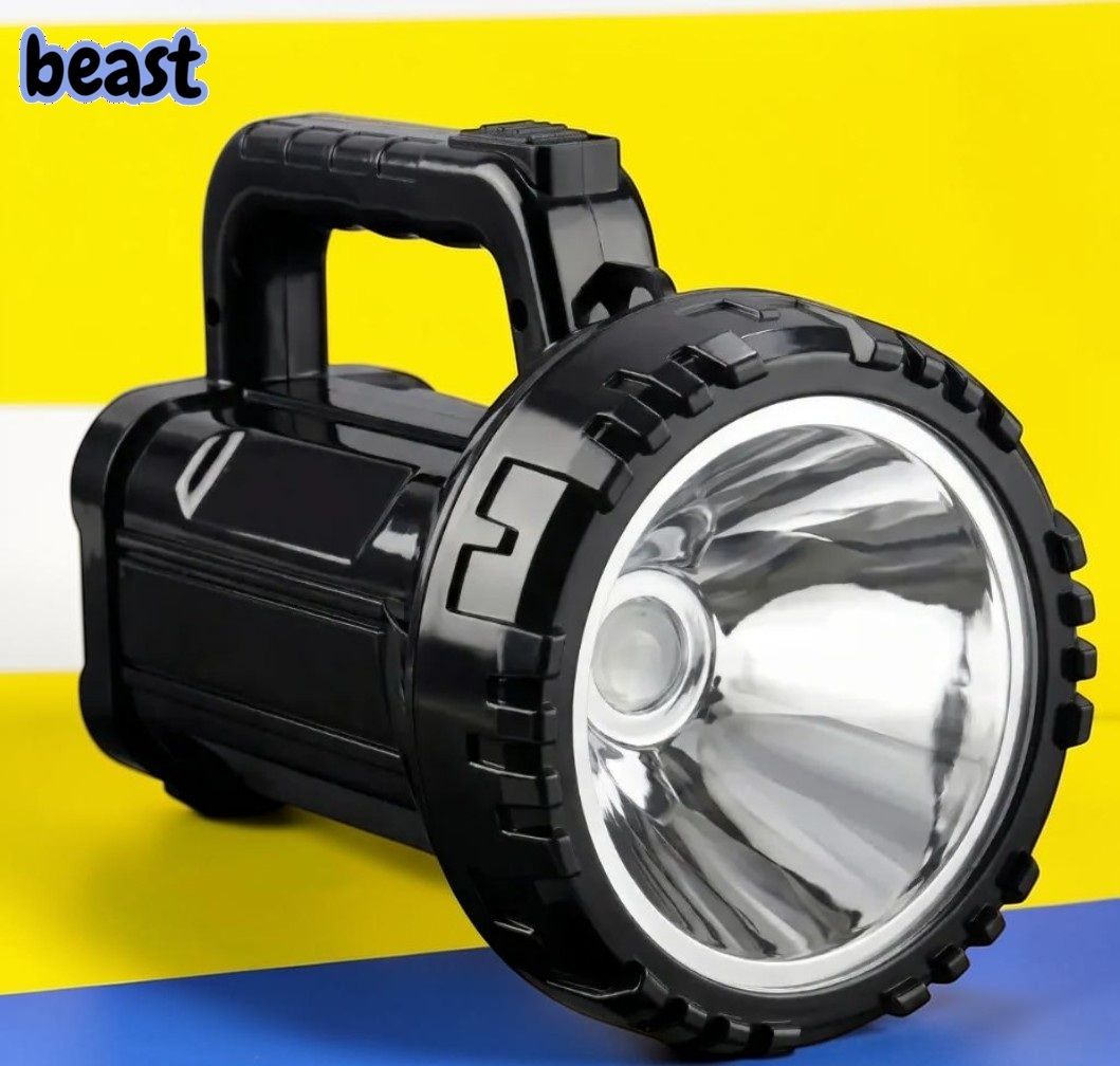 X905 Heavy Duty Rechargeable LED Torch High Brightness Long Distance Flashlight Torch-image-43
