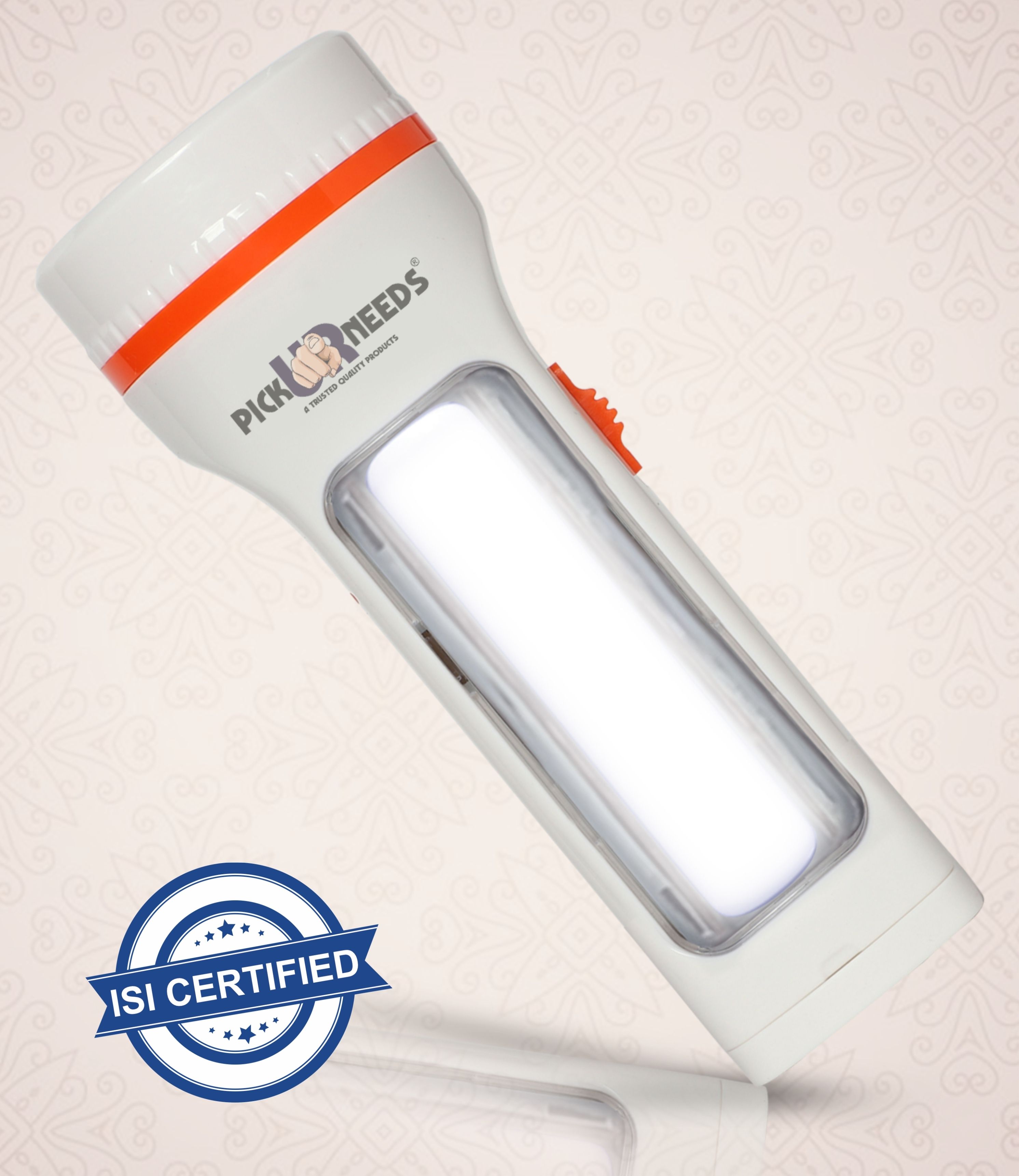 pick ur needs Emergency LED Rechargeable 25W Search Torch Light With Slide Charging Plug Torch-picture-47
