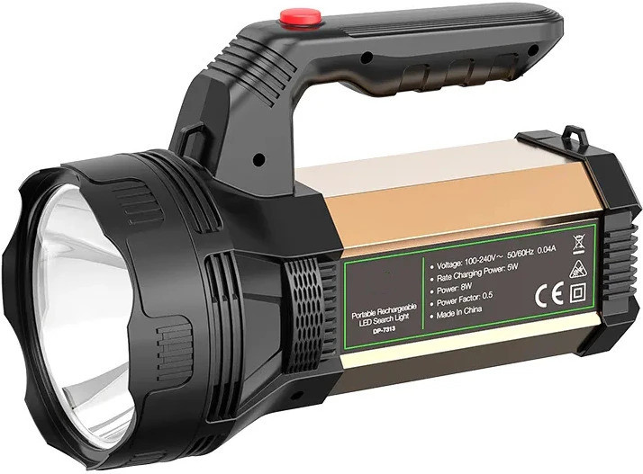 valueshop Long Range Rechargeable Multi-Functional + Blinker Rechargeable 6000mAh_V1272 Torch image 1