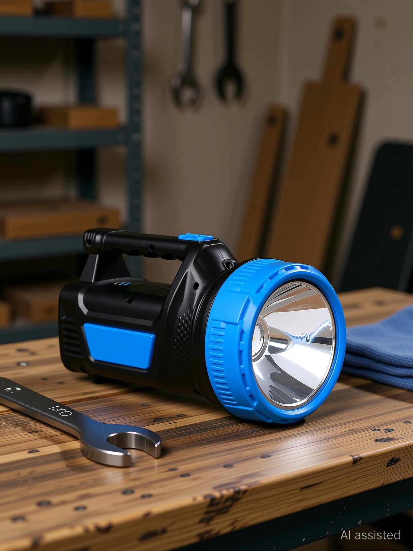 25W LASER LIGHT Water Resistant Ultrabright Long Range Rechargeable Torch-image-31