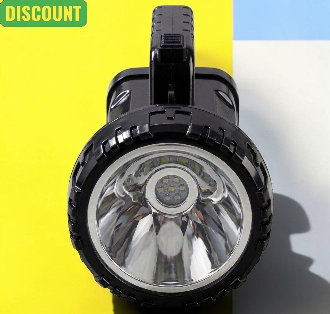 X900 Long Range Rechargeable LED Flashlight Torch Camping Home Emergency Use Torch-image-10