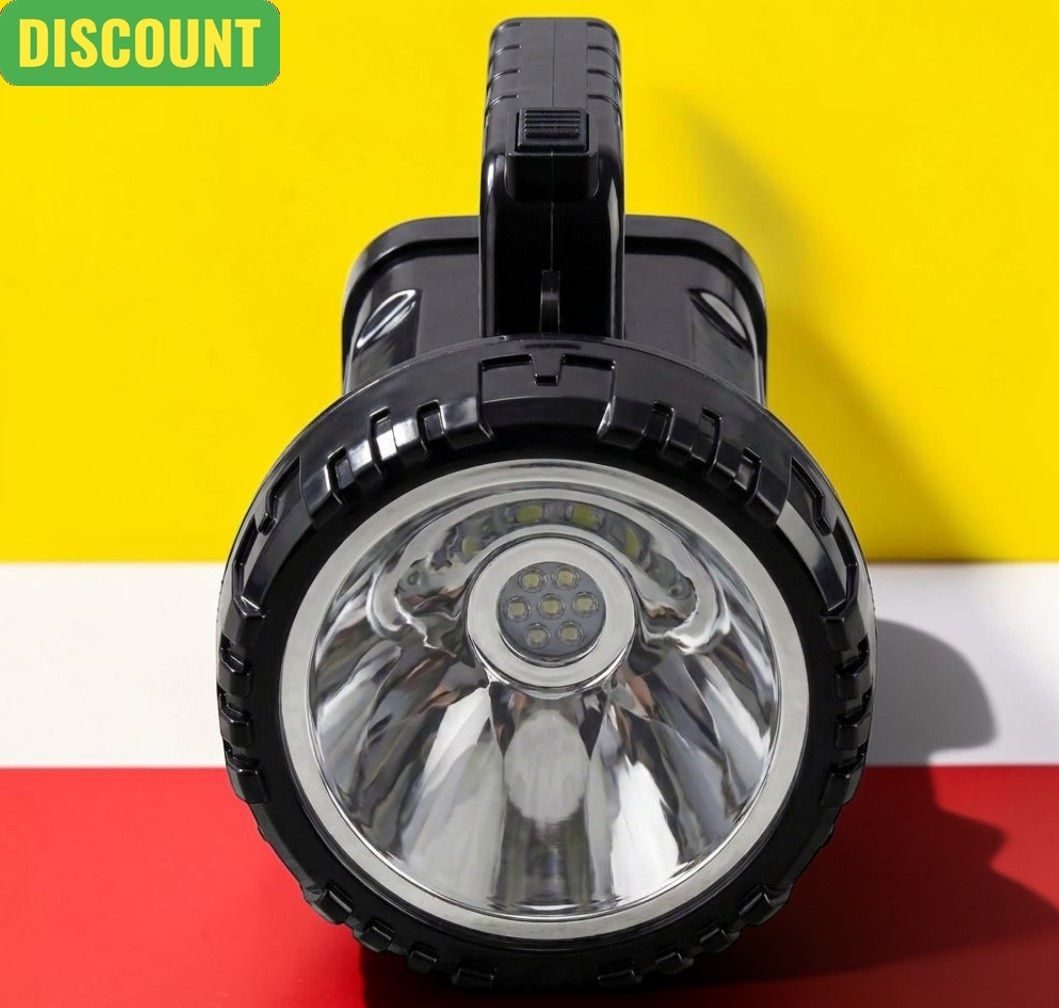 X415 Heavy Duty Rechargeable LED Torch High Brightness Long Distance Flashlight Torch-image-33
