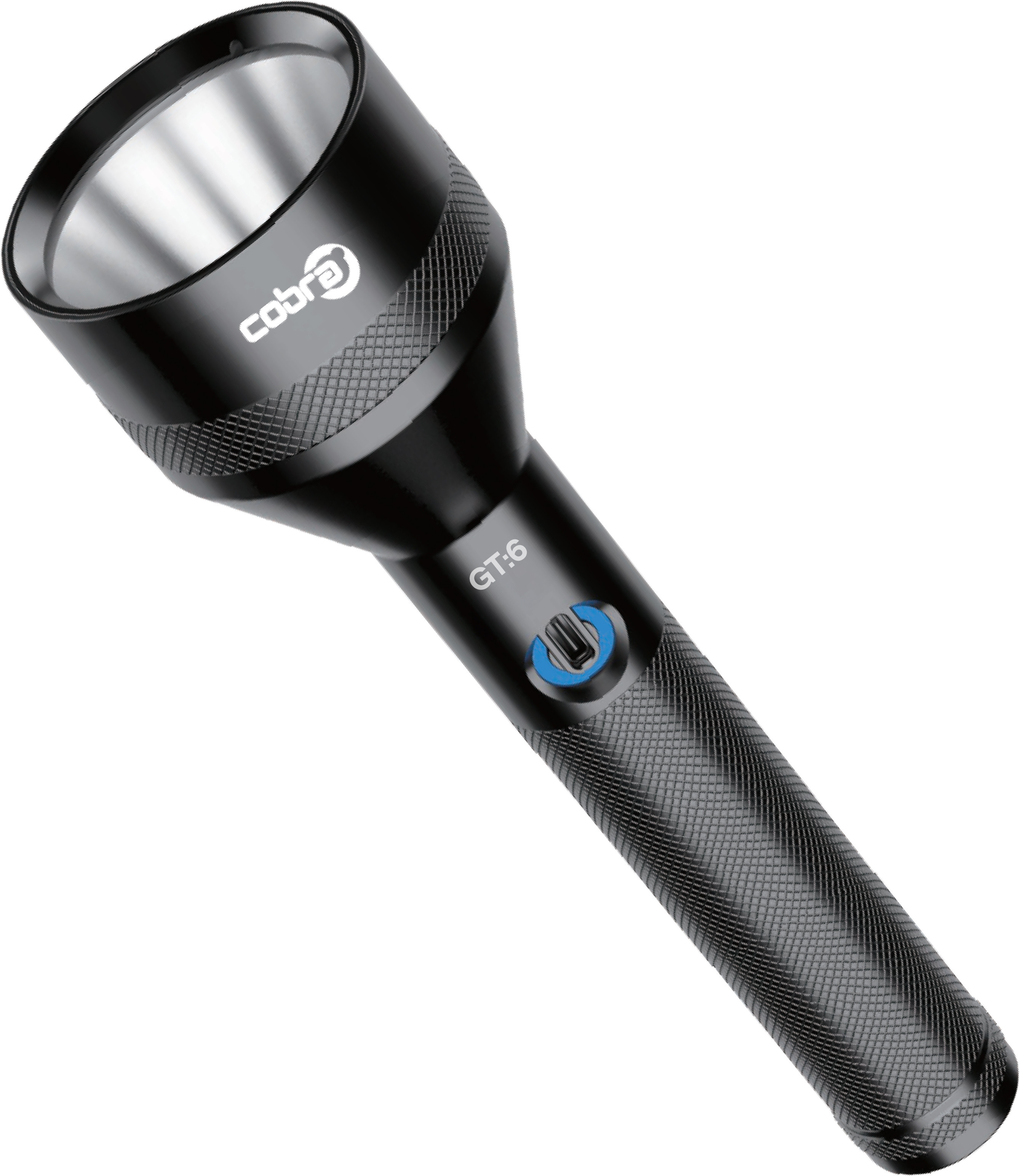 mr.light 2.8Kms Long Rechargeable 4000mAh Li-Ion Aluminium Flashlight|Cobra Series-GT6 Torch image 1
