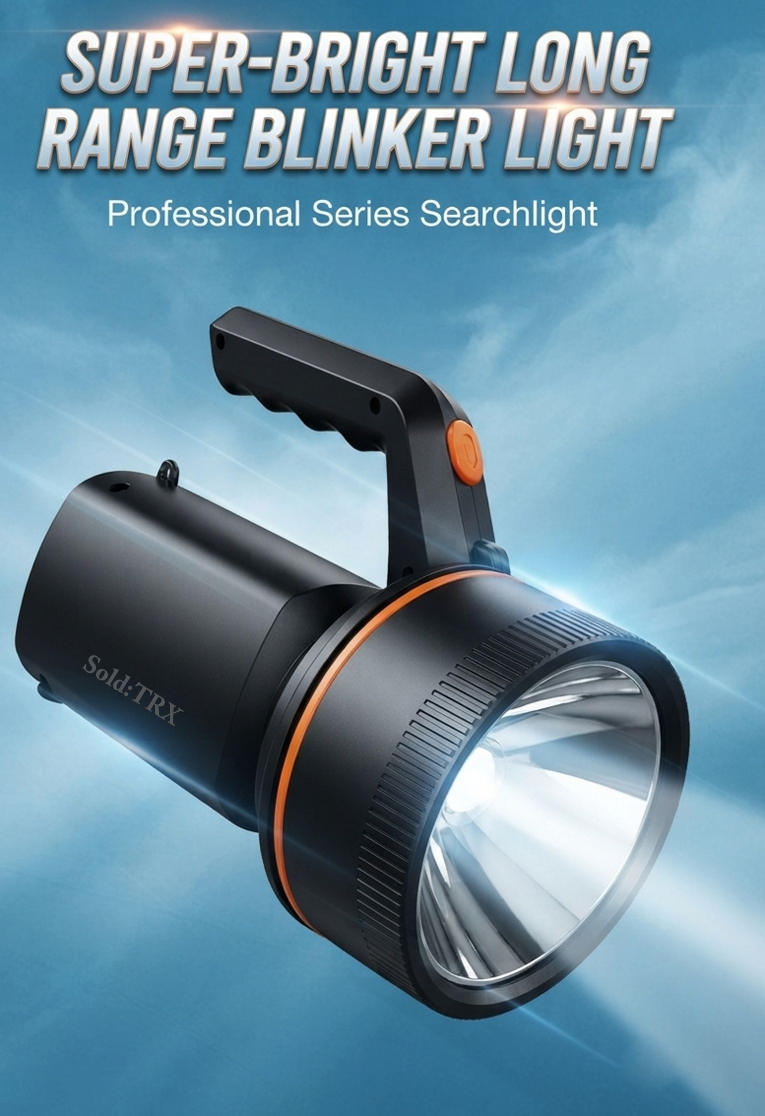 1 Km Long Range Blinker LED Charging Torch With 50 Watt Super Bright Multi Mode Torch-image-20