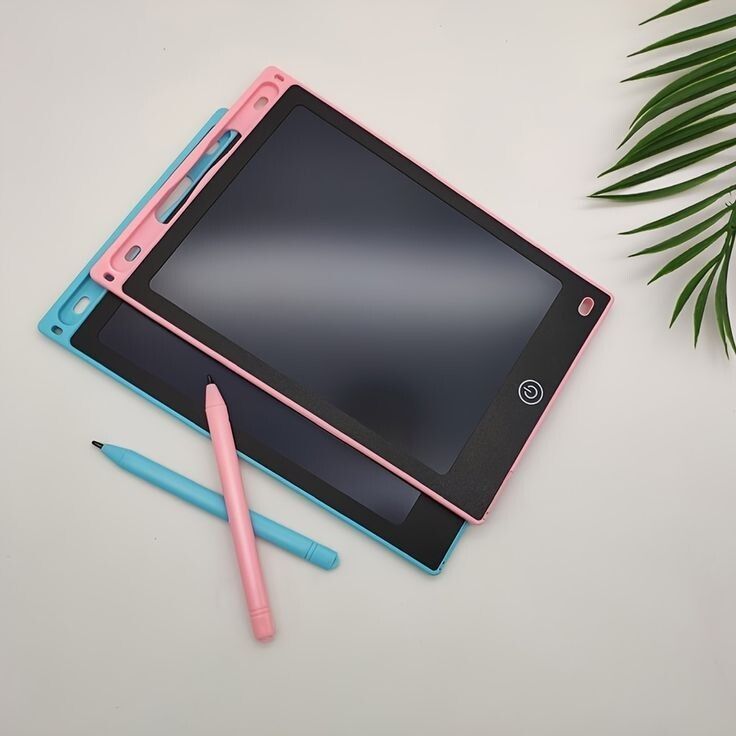 Techfil LCD Writing Pad 8.5"inch for Kids and Adult(Black,Pink,Blue) LEDWTBK OFFLINE Touchpad
