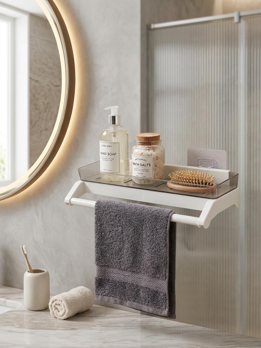 plastic-towel-holder White Towel Holder-image-43