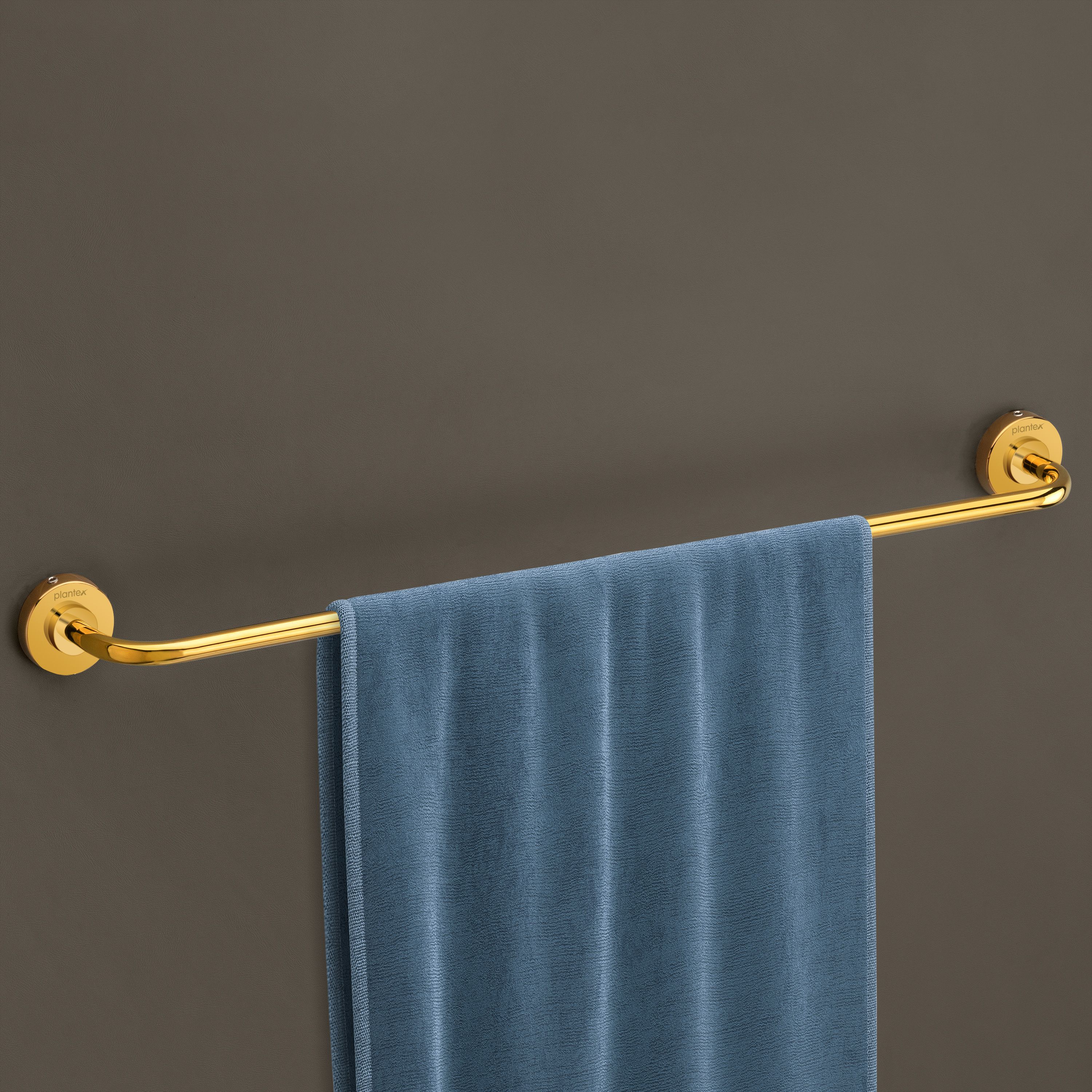 304 Grade Stainless Steel Daizy Towel Hanger/Bar/Towel Rod - Pack of 1 (APS-958) PVD Gold Towel Holder-image-17