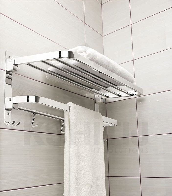 krishav 1 Silver Towel Holder-picture-27