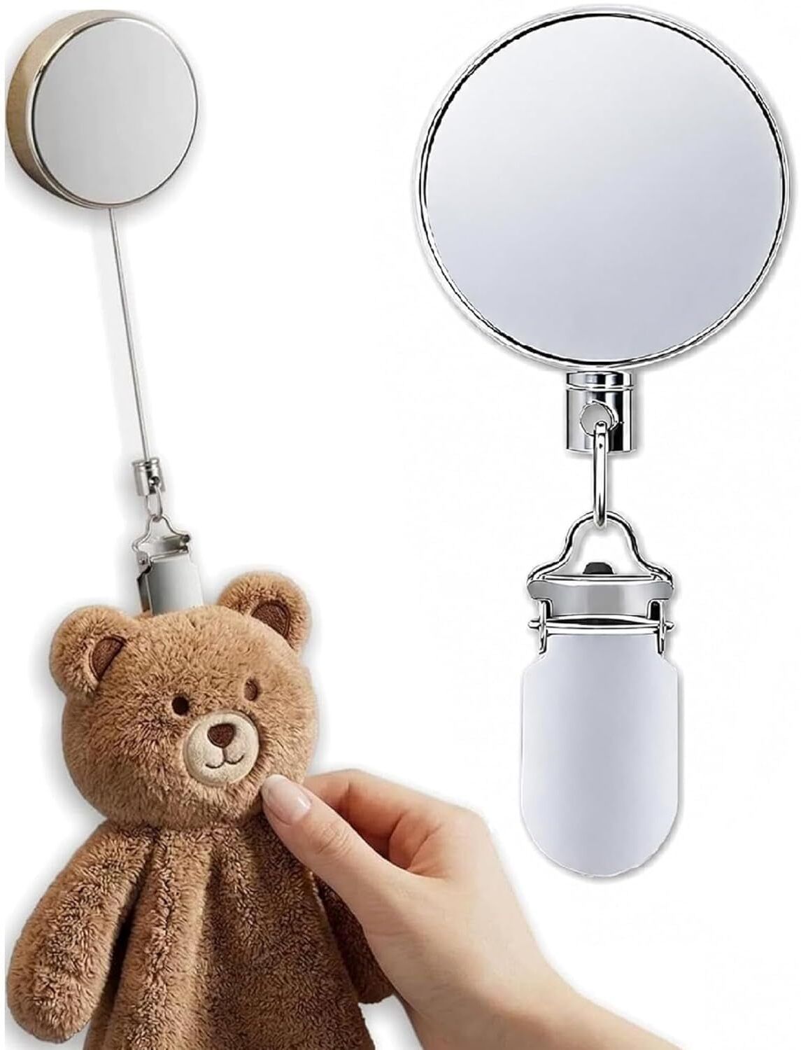 culture creative by n/a Premium Retractable Magnetic Towel Holder Wall Mounted Multicolor Towel Holder-picture-15