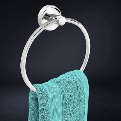 Towel Holder Stand/Bathroom Towel holder Napkin Stand Silver, Chrome Finish Towel Holder-image-33