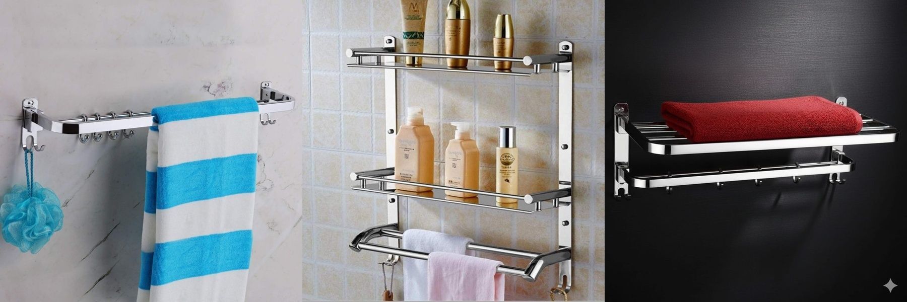 adonz NWM_Towel_Holder_2101_856 Silver_856 Towel Holder-picture-25