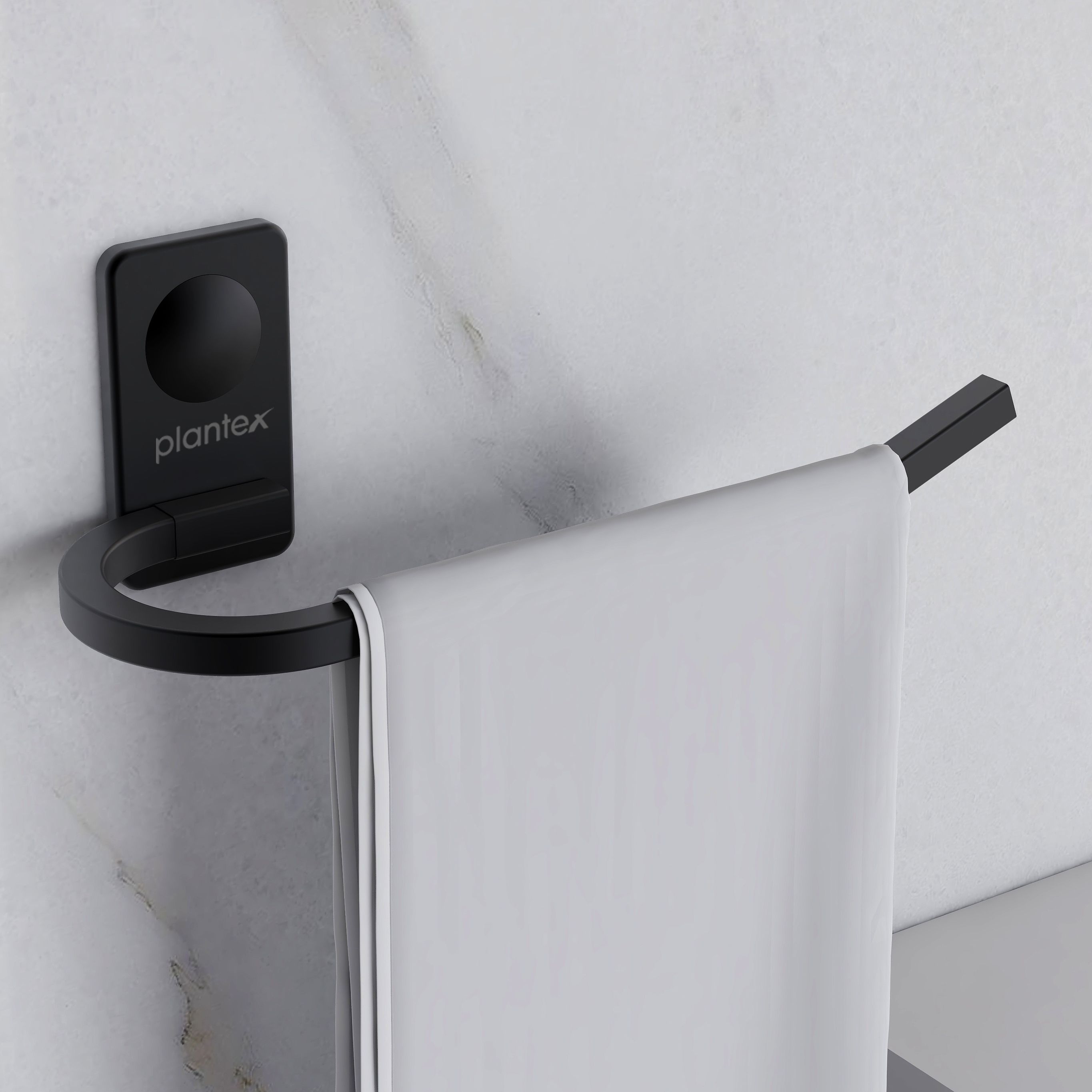 Metro Stainless Steel Napkin Ring/Towel Ring/Napkin Holder/Bathroom Accessories Black Towel Holder