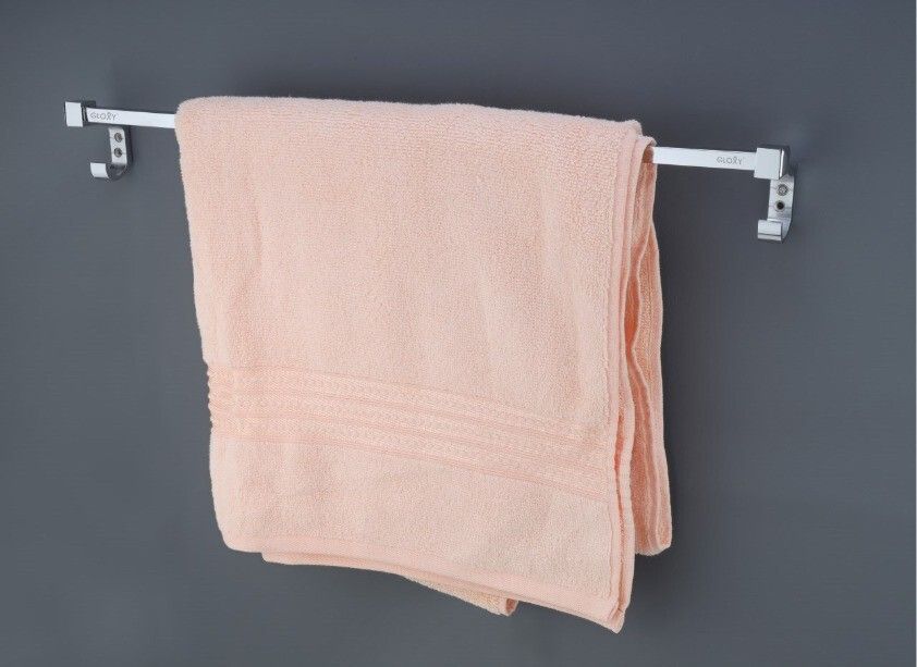 gloxy by gloxy Premium Stainless Steel Towel Rods for Bathroom Chrome Finish /Napkins Holder / Silver Towel Holder-picture-28