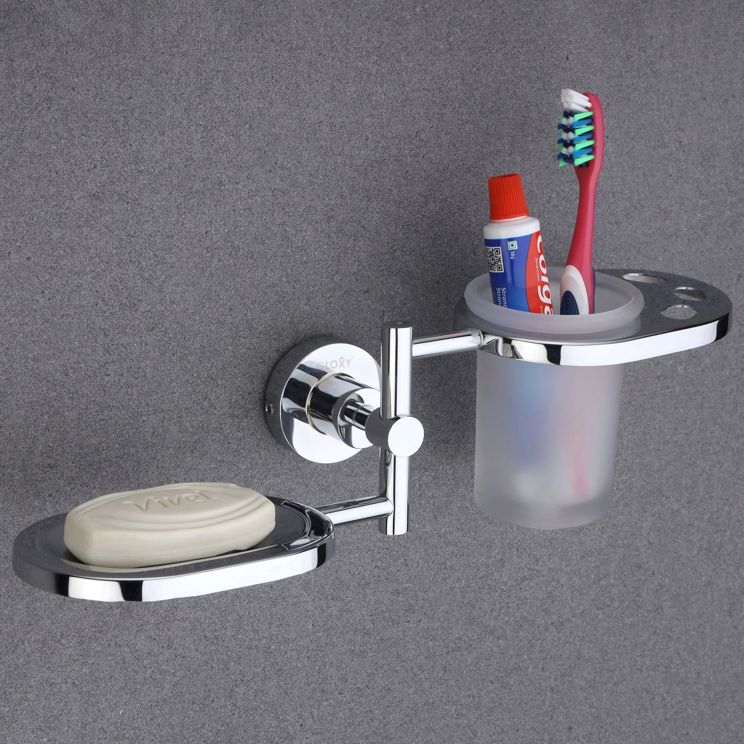 Soap Dish and Tumbler Holder / Premium Bathroom Accessories Stainless Steel Toilet Paper Holder-image-17