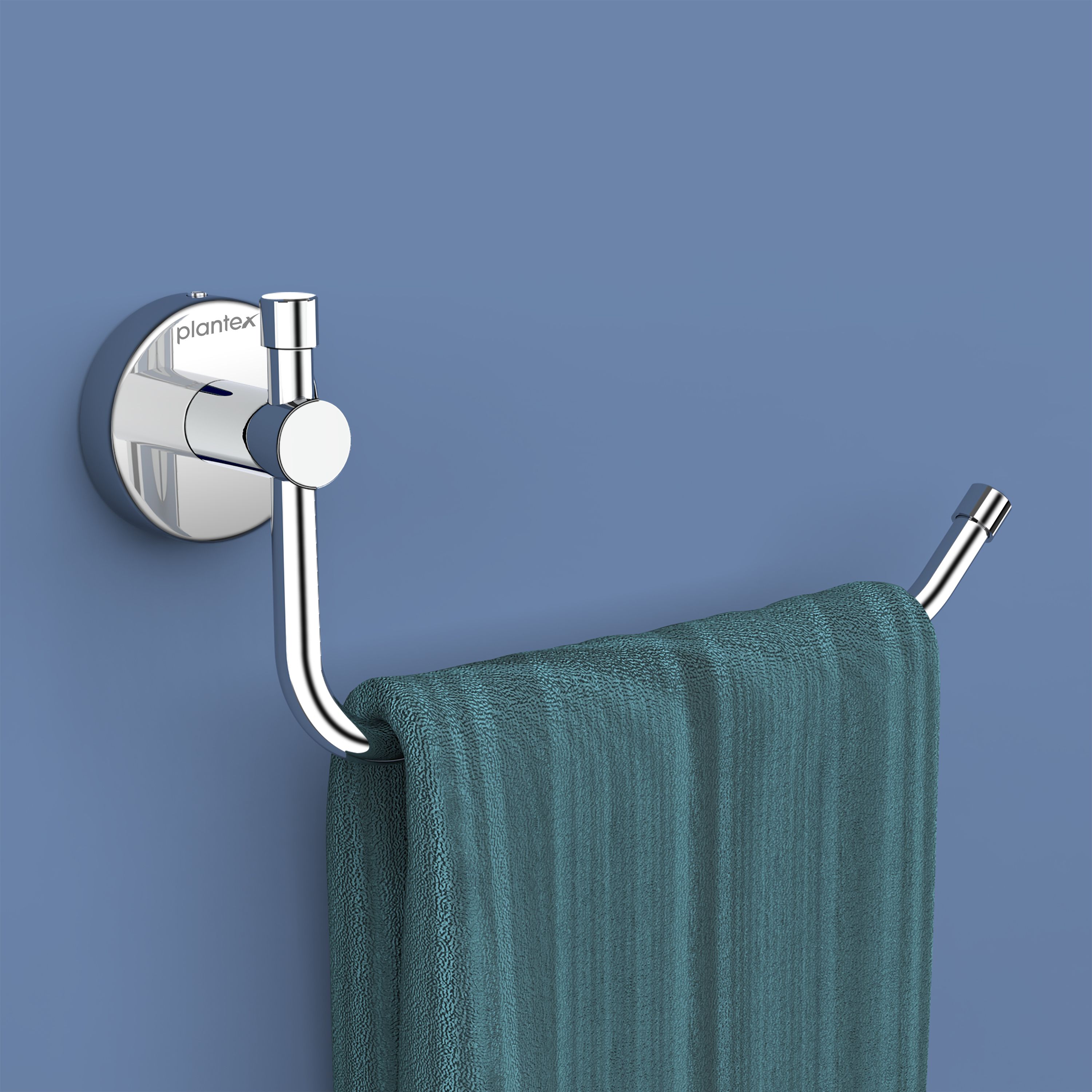 Towel Ring for Bathroom/Wash Basin/Napkin Hanger/Bathroom Accessories (L Shape ) Chrome Finish Towel Holder-image-14