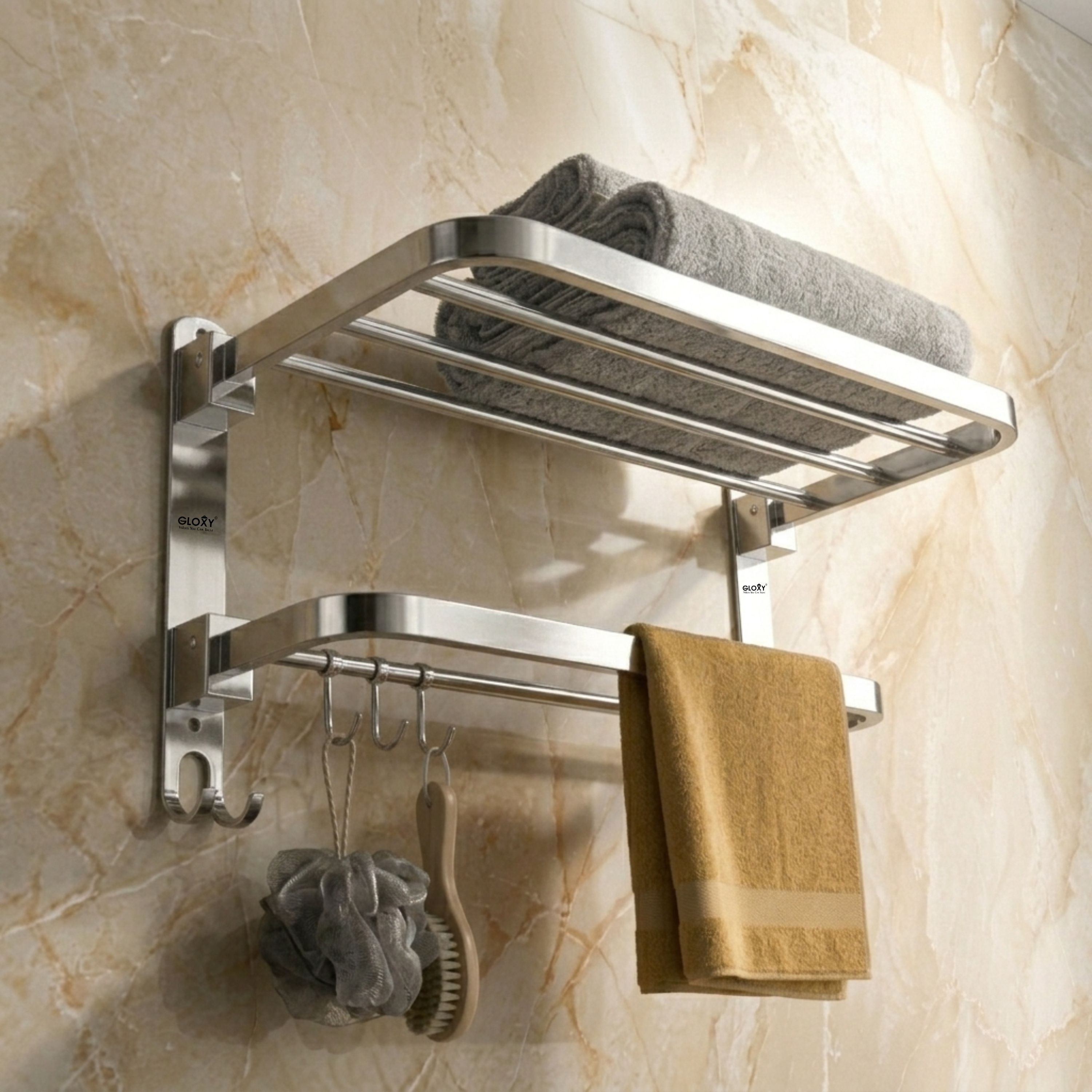 BA283_TH Silver Towel Holder-image-46