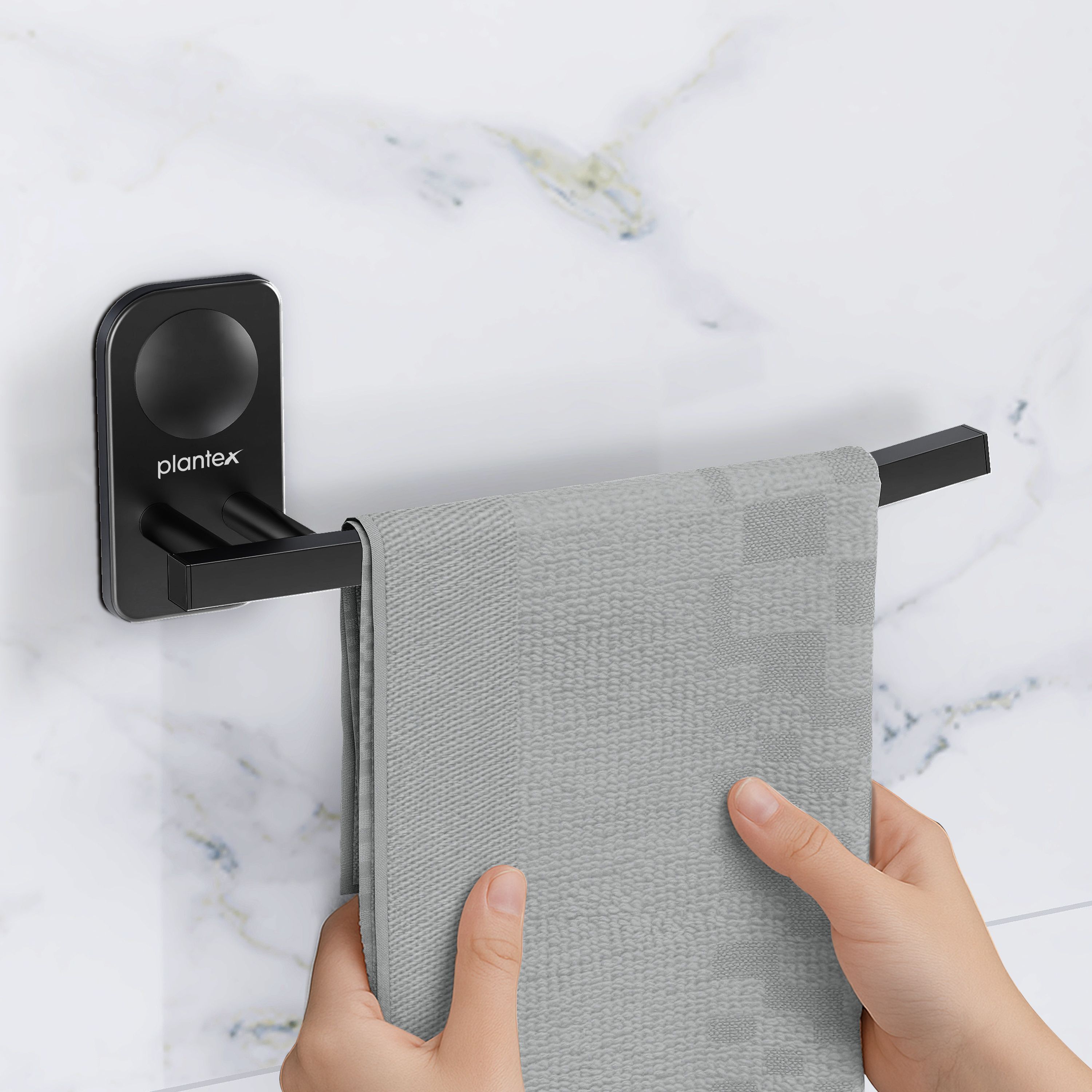 Napkin Hanger for Washbasin/Napkin Holder for Bathroom/Bathroom Accessories Black Towel Holder-image-28