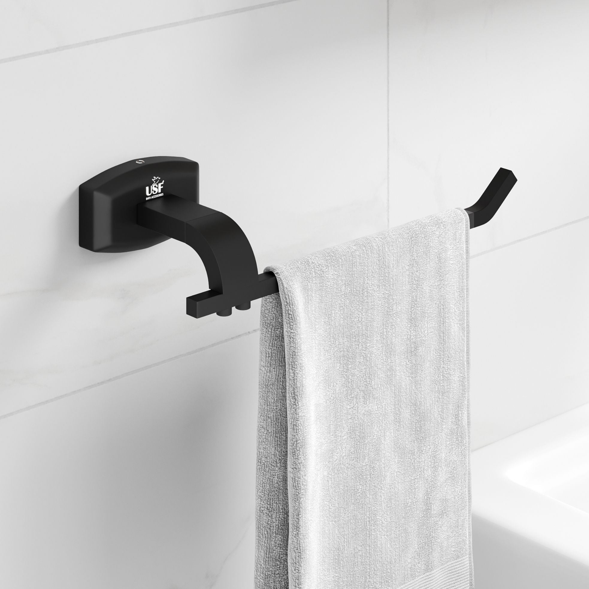 Fairy-Napkin Ring Black Towel Holder-image-23